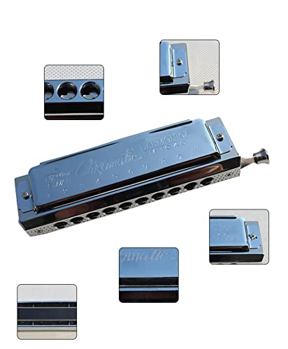 その他 SWAN CHROMATIC 1040 Harmonica Amazon.com: SWAN Chromatic Harmonica 10 Holes Deluxe Harmonica C