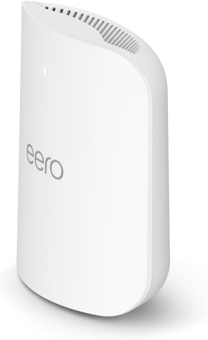 Enrutador Wi-Fi 7 de malla de tres bandas Amazon eero Pro 7: admite planes de Internet de hasta 5 Gbps, cobertura de hasta 2000 pies cuadrados, 1 paquete