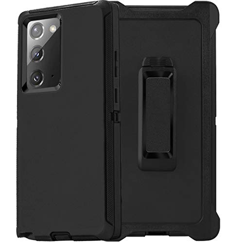 AICase for Galaxy Note 20 Belt-Clip Holster Case, Drop Protection Full Body Rugged Heavy Duty Case, Shockproof/Drop/Dust Proof 4-Layer Protective Durable Cover for Samsung Galaxy Note20 5G