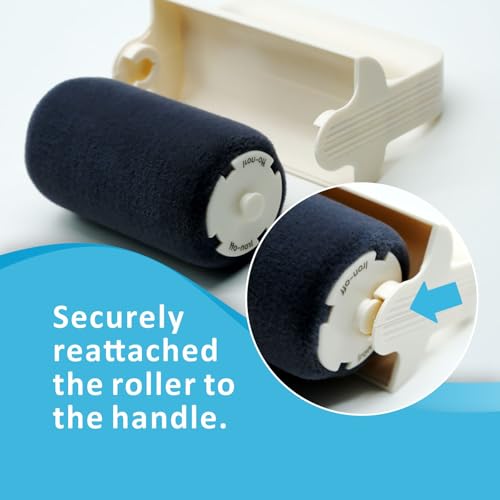Pre-Filled Replacement Rollers for Chalk Roller – 2 Rollers Blue Wash-Off by Monipair - Image 5