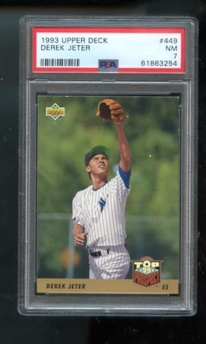 1993 Upper Deck #449 Derek Jeter Rookie PSA 7 Baseball Card