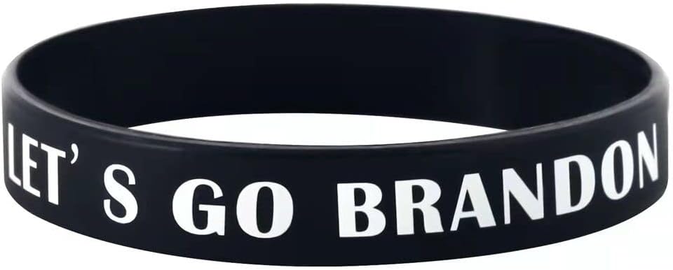 GenericLet's go brandon sport Wristbands Bracelet brason Rubber FJB Bracelet for women men