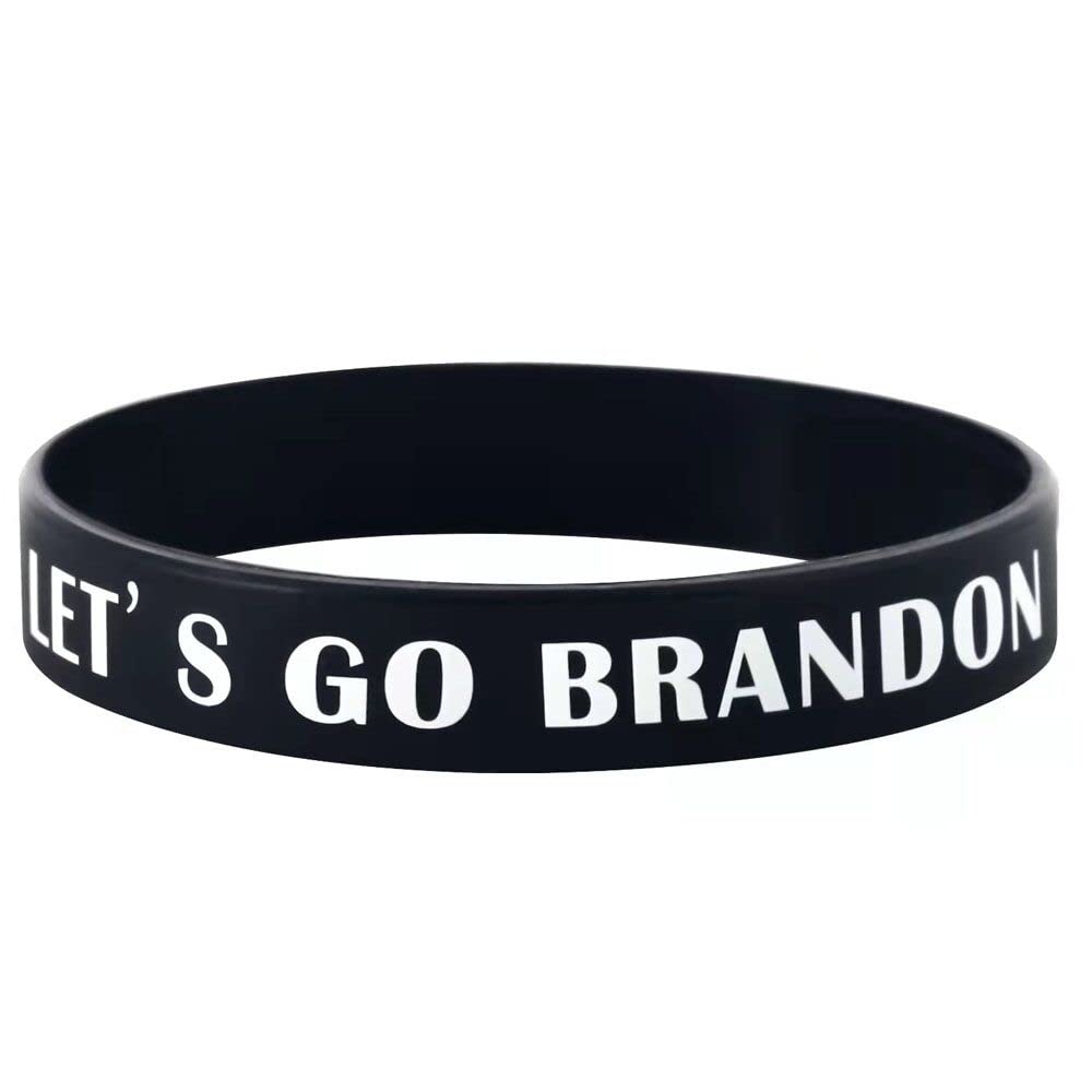 GenericLet's go brandon sport Wristbands Bracelet brason Rubber FJB Bracelet for women men