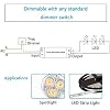 25W Dimmable Driver LED Power Supply - ETL 12V DC Dimming LED Drivers Transformer Compatible with Lutron, Leviton