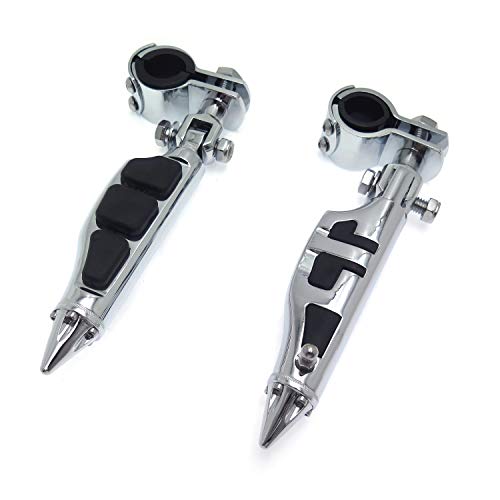 Hongk- Highway Stiletto 4475 Foot Pegs Clamps Compatible With Goldwing Gl1800 1500 1100 1200 [B01Bn0Ecok] #TOP5