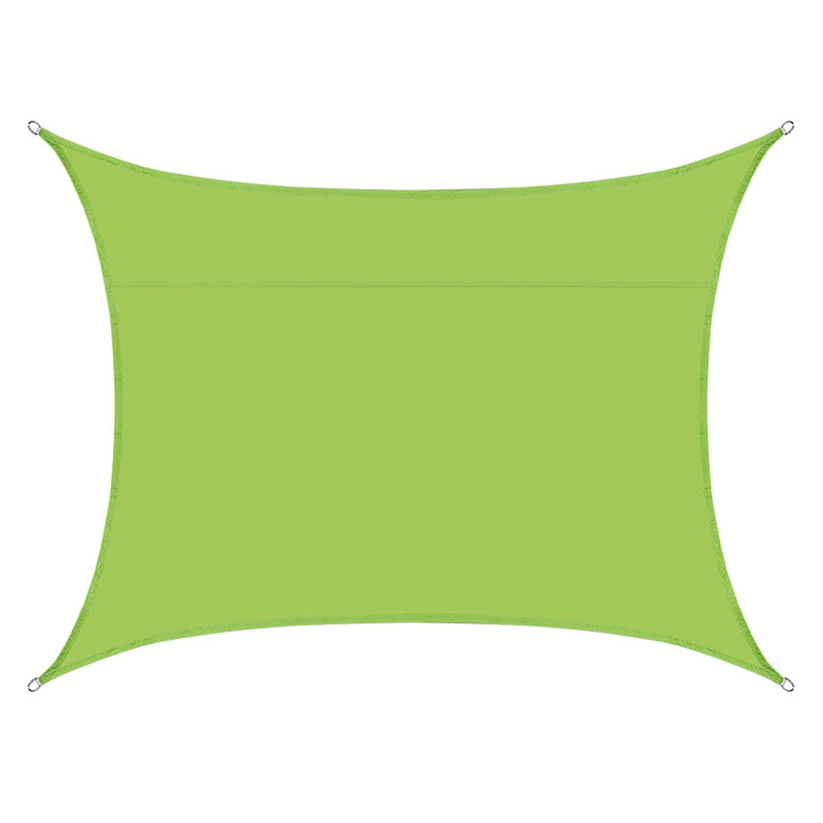 Voile D'ombrage Triangulaire Imperméable 3 X 4 X 5 M Avec 3 Cordes