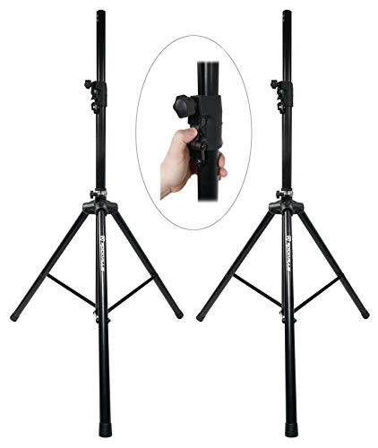 Rockville (2) RVSS4A 2 Rockville Dj Pa Tripod Speaker Stands Hydraulic Air Powered Auto Lift Rvss4A cover