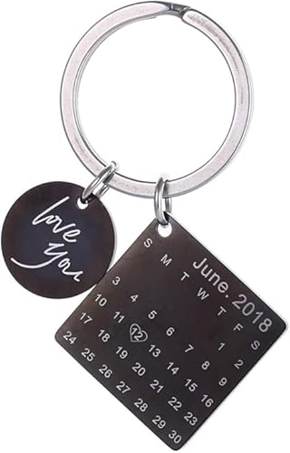 カスタム刻印ペアキーホルダー