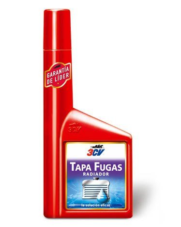 Canal 3CV 0201170 Tapafugas Radiador 350 ml. para radiadores de hasta 10 litros. Tapa Fugas y devuelve Elasticidad a Las Juntas.
