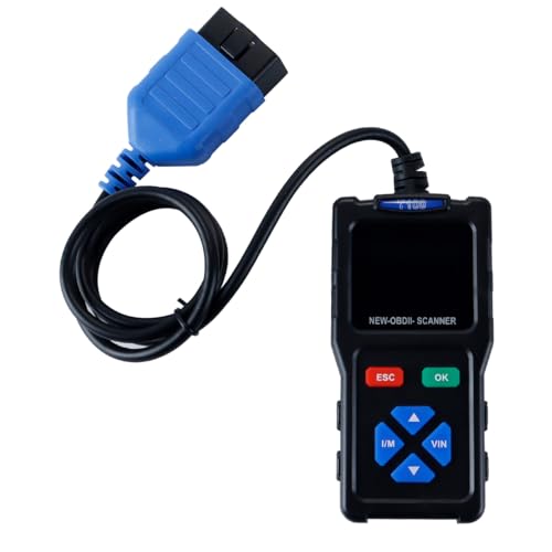 Ausi Scanner OBD2, scanner de diagnostic automobile OBDII - Prend en charge 9 protocoles, données en temps réel, recherche DTC, compatible avec la plupart...