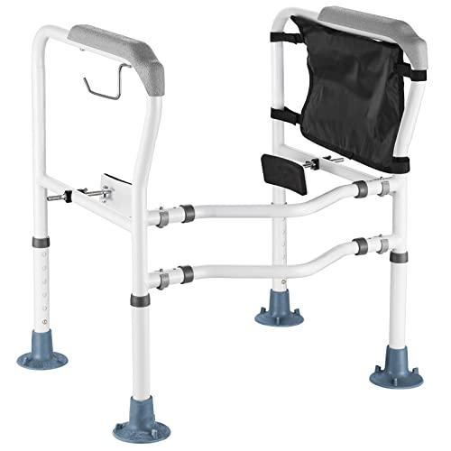 Ksitex Toilet Safety Rails And Frame, Toilet Handles For Elderly, Toilet Supports For Seniors, Handicap Heavy Duty Grab Bar #TOP1