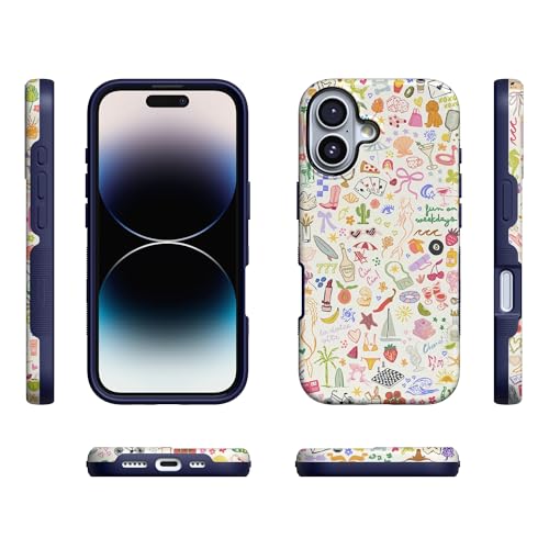 Casely iPhone 17 Case | All the Fun Things | Fun on Weekdays | Bold Protective Design | Compatible with MagSafe by Casely - Used condition - Image 9
