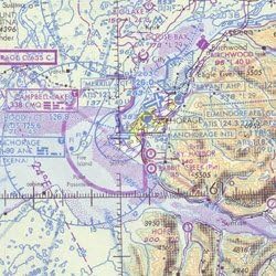 CF-16 World Aeronautical Chart (expires January 12, 2012)