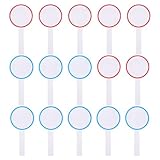 Gatuida 24 piezas Tablero de Puntuación Reutilizable Pizarras Blancas Pequeñas para Estudiantes Panel de Votación Borrable para Clases Resistente y Portátil