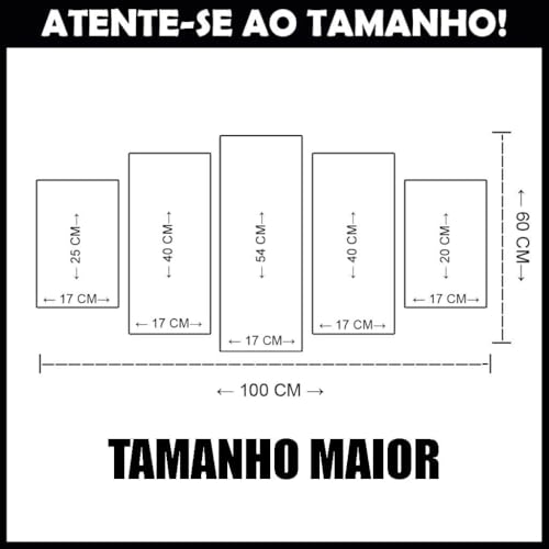 Kit Quadros Decorativos Mosaico 5 Peças Arte Realista Jesus Cristo Leão Judá Frase Salmo Foi Por Voc