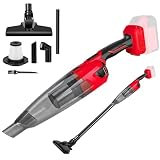 Cordless Vacuum Cleaner Compatible with Milwaukee 18V Battery (Battery NOT Included),120W Brushless Portable Handheld Vacuum with Washable HEPA Filter for Car, Home, Office & Pet Hair--Tool Only