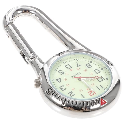 Reloj con clip de fácil lectura y material de aleación luminosa