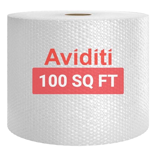 Aviditi Bubble Wrap Roll 1/2" x 24" x 50' Long