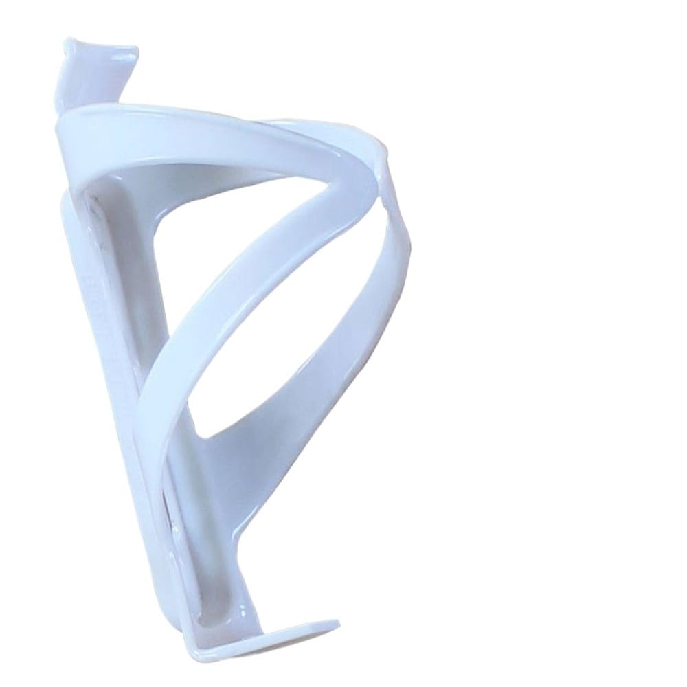 YATINGZHANG Bike Bottle Holder Plastic Bicycle Bottle Cages Kettle Stand Colorful Cycling Bracket Lightweight Cup Shelf Water Holder(White-1)