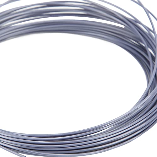 equlup Corda de raquete de tênis, fio de tênis sextavado de fibra de poliéster de 12 m, substituição