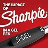 Sharpie S-Gel Gel Pens, Pearl White Body, Black Ink, Medium Point (0.7mm), 12 Count - For Journaling, Writing, Note-Taking, School, Office Supplies #2