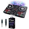 DJ Controller & DMX Bundle - DJ Set with Paty Lights, Audio Interface and USB Connectivity Numark Party Mix II & SoundSwitch Micro DMX Interface
