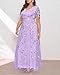 Lavender Dress Plus Size Lilac Light Purple Bridesmaid Sequin Formal Wedding Guest Mother of Bride Prom Gala Long Dress