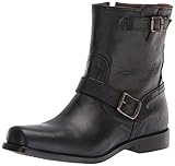 Frye mens Smith Engineer Motorcycle Boot, Black, 9.5 US