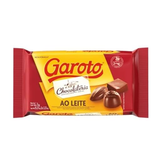 Chocolate para Cobertura GAROTO ao Leite 1kg