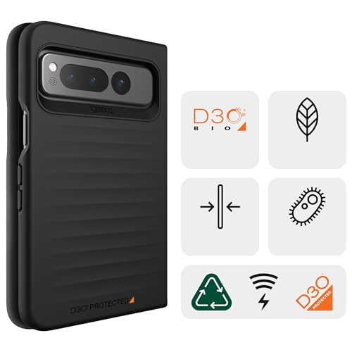 ZAGG Gear4 Bridgetown Google Pixel Fold Case - Slim, Hinge-Protective Design Reinforced with D3O Bio, 10ft Drop Protection by GEAR4 - Image 4