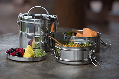 To Go Ware 2-Tier Stainless Steel Tiffin Lunch Box #TOP1