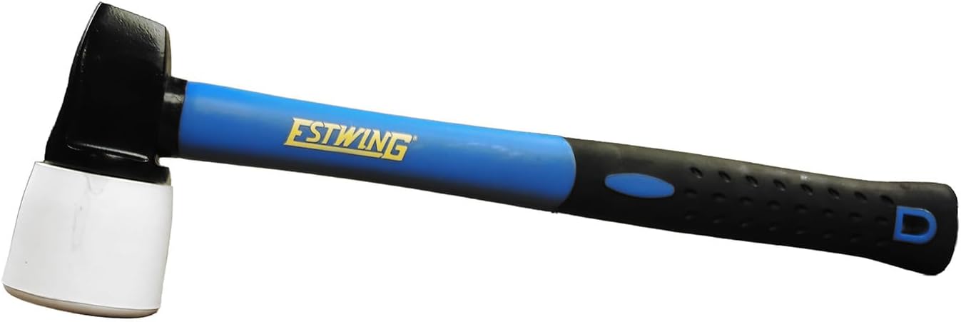 Estwing RPESTM Replacement No Mar Fiberglass Flooring Mallet with Rubber Head and Padded Grip for Estwing Flooring Nailers