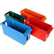 BankSupplies Large Capacity Storage Trays Set for Pennies, Nickels, Dimes, and Quarters - High Capacity Box, Rolled Coin Holder, Stackable Sorting Tray