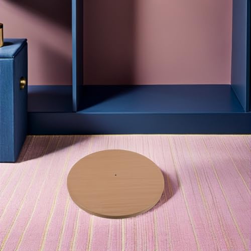 Base Ronde pour Porte Manteau en Bois Support de Remplacement Stable