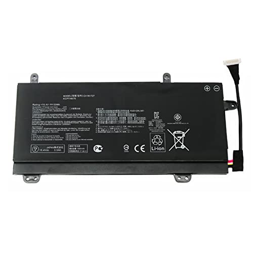 �݊� c41n1727 55Wh/3500mAh �K�p����� For rog zephyrus gm501gm gm501gs c41n1727 �m�[�gpc�����p�̃A�N�Z�T�� 6E5H