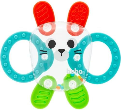 Buba, Chocalho Com Mordedor Coelhinho