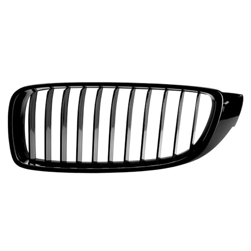 DEKEWEI F32 Grill, Single Slat Gloss Black Kidney Grille, ABS Plastic, 2pcs by DEKEWEI - Used condition - Image 5