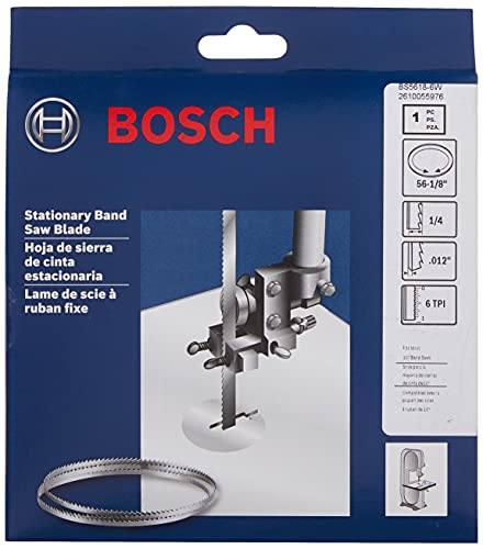 Bosch Bs5618-6W 56-1/8-Inch By 1/4-Inch By 6Tpi Wood Bandsaw Blade #TOP3
