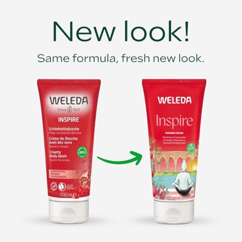 Weleda Duschgel Inspire Schönheitsdusche Granatapfel 200ml