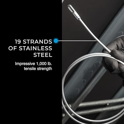 Cinta para pesca con ojales Ideal Tuff-Grip de 100 pies para un guiado sin atascos 3