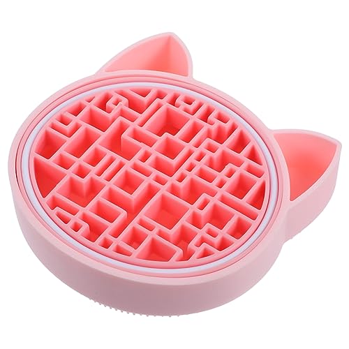 Healeved Tapis De Nettoyage Pour Pinceaux Cosmétiques Forme Chat Support De Séchage Et Rangement Pour Brosse De Maquillage Accessoire Pratique Pour Et Femmes