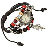 WDBUN Armband Zubehör Lederarmbanduhr Vintage Lederarmbanduhr Dekorative Uhren für Herren und Damen Geschenke für Frauen männer
