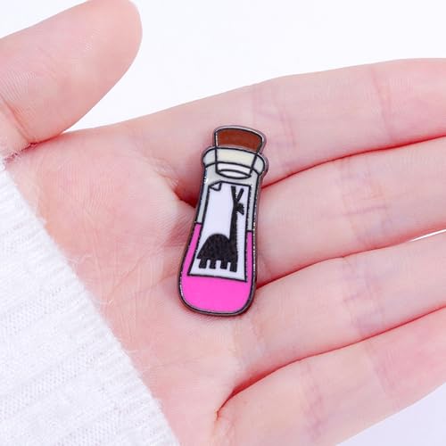 Image of Cute Enamel Pins Cartoon Lapel Pin Brooch Badge for Backpack Jackets Funny Tiger Pins for Gift Anime Enamel Pin for Clothing Hat Decoration