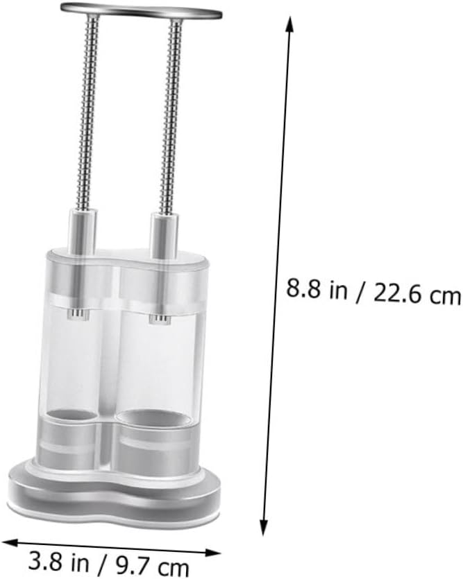 Cherry Pitter Tool Ergonomic Handheld Cherry Core Remover Stainless Steel Dual Hole Design for Effortless Pitting Essential Kitchen Supply for Home Chefs