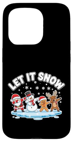 Let It Snow Dab Squad T^ Xm[} WW[ubh giJC X}zP[X iPhone 15 Pro p