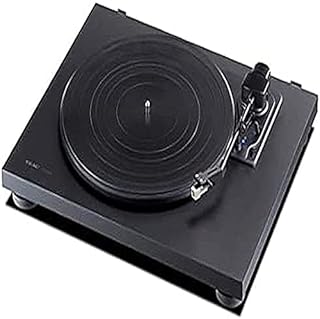 Teac TN-180BT-A3/B Hifi turntable with Bluetooth transmitter for speakers and headphones (belt drive, 33/45/78 rpm, integrated phono preamp, high-density MDF), Black