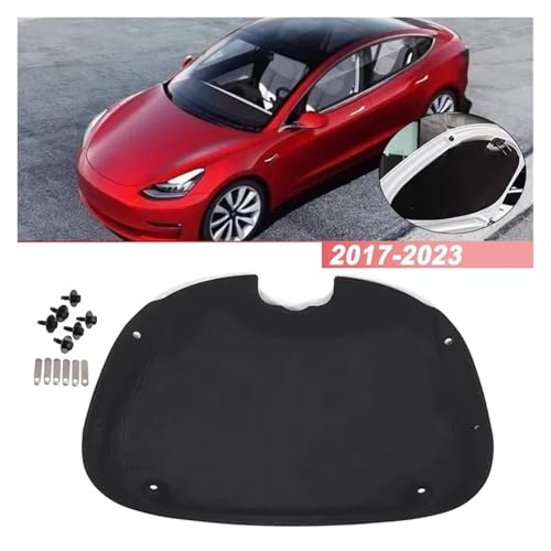 Coussin d'isolation pour Tesla Model 3 2017-2023 tapis de capot avant - 3