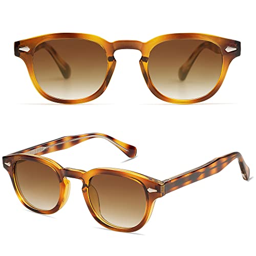 Image of SOJOS Retro Small Round Sunglasses for Men Women Trendy Circle Style UV400 Lenses Unisex Sun Glasses SJ2251