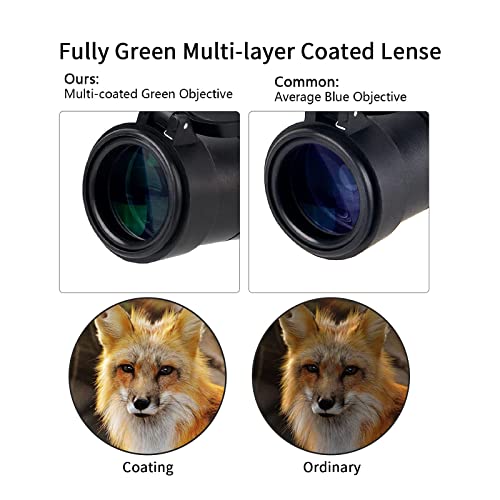 FOCUHUNTER Rifle Scope 1.5-6X24mm Fiber Optic Green Multi-Coated Lens with Weaver/Picatinny Rail Mounts for Outdoor Sports - Image 3
