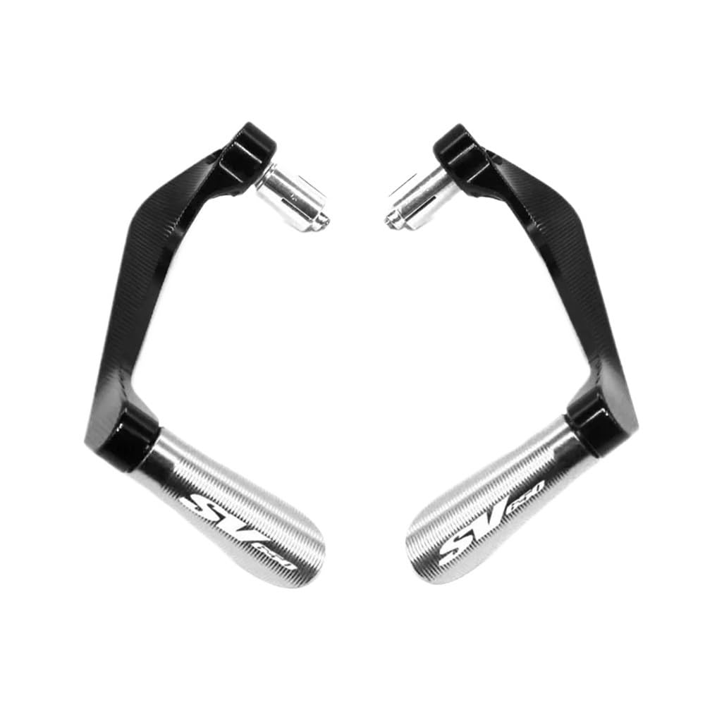 Wgruklbd Silver For Suzuki Sv650 Sv650s Sv 650 650S 650X Sv650x Gladius Motorcycle Cnc Handlebar Grips Guard Brake Clutch Levers Protector Handlebars Protector